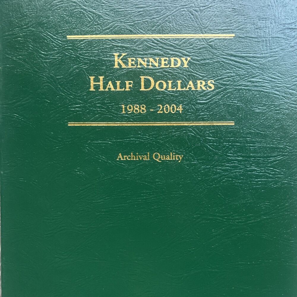 Littleton Kennedy Half Dollar Album 1988-2004 #LCA50 Album no coins